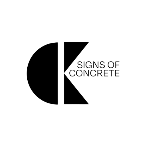 signs of concrete logo